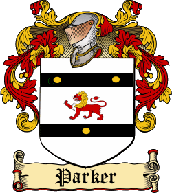 Parker Family Crest and History
